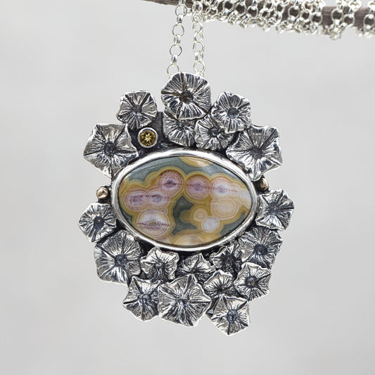 My Pretty Petunia Necklace