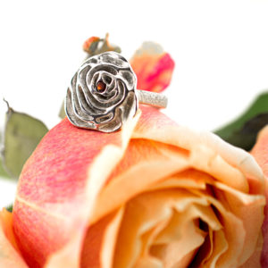 My Sweet Rose Flower Ring-Terra Rustica Jewelry