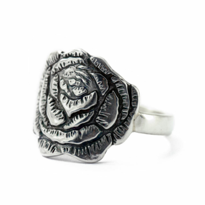 Peony Flower Ring-Terra Rustica Jewelry