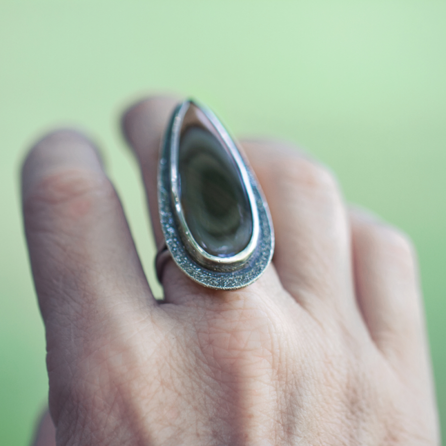 Serenity Royal Imperial Jasper Ring-Terra Rustica Jewelry